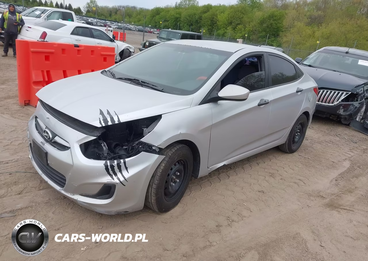 2012 Hyundai Accent Gls VIN:KMHCT4AE4CU034683 - 2