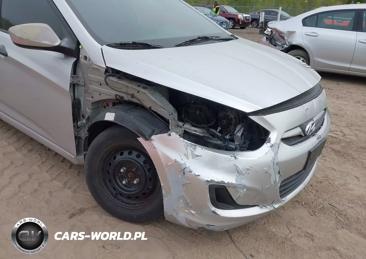 2012 Hyundai Accent Gls VIN:KMHCT4AE4CU034683 - 6