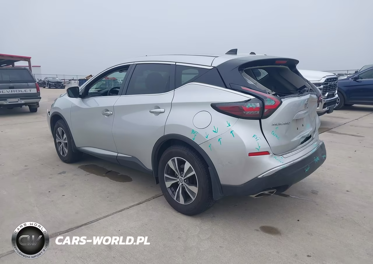 2022 Nissan Murano S Fwd VIN:5N1AZ2AJ4NC124948 - 3