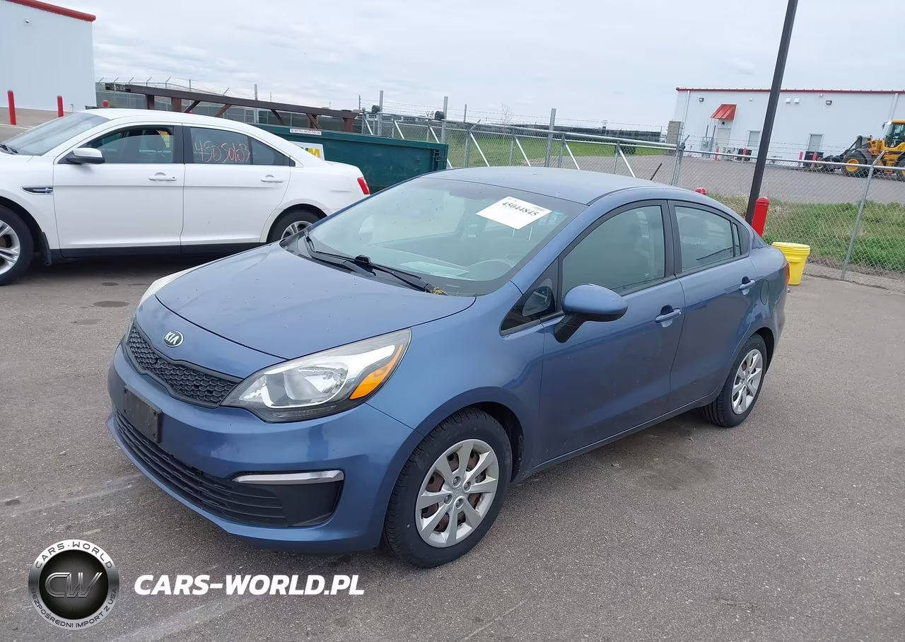 2016 Kia Rio Lx VIN:KNADM4A32G6637675 - 2