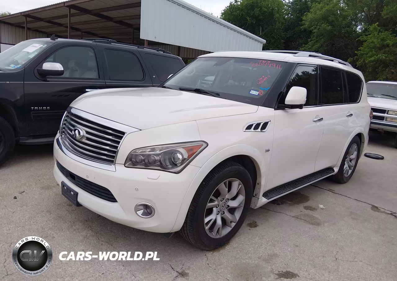 2014 Infiniti Qx80 VIN:JN8AZ2NC4E9351588 - 2