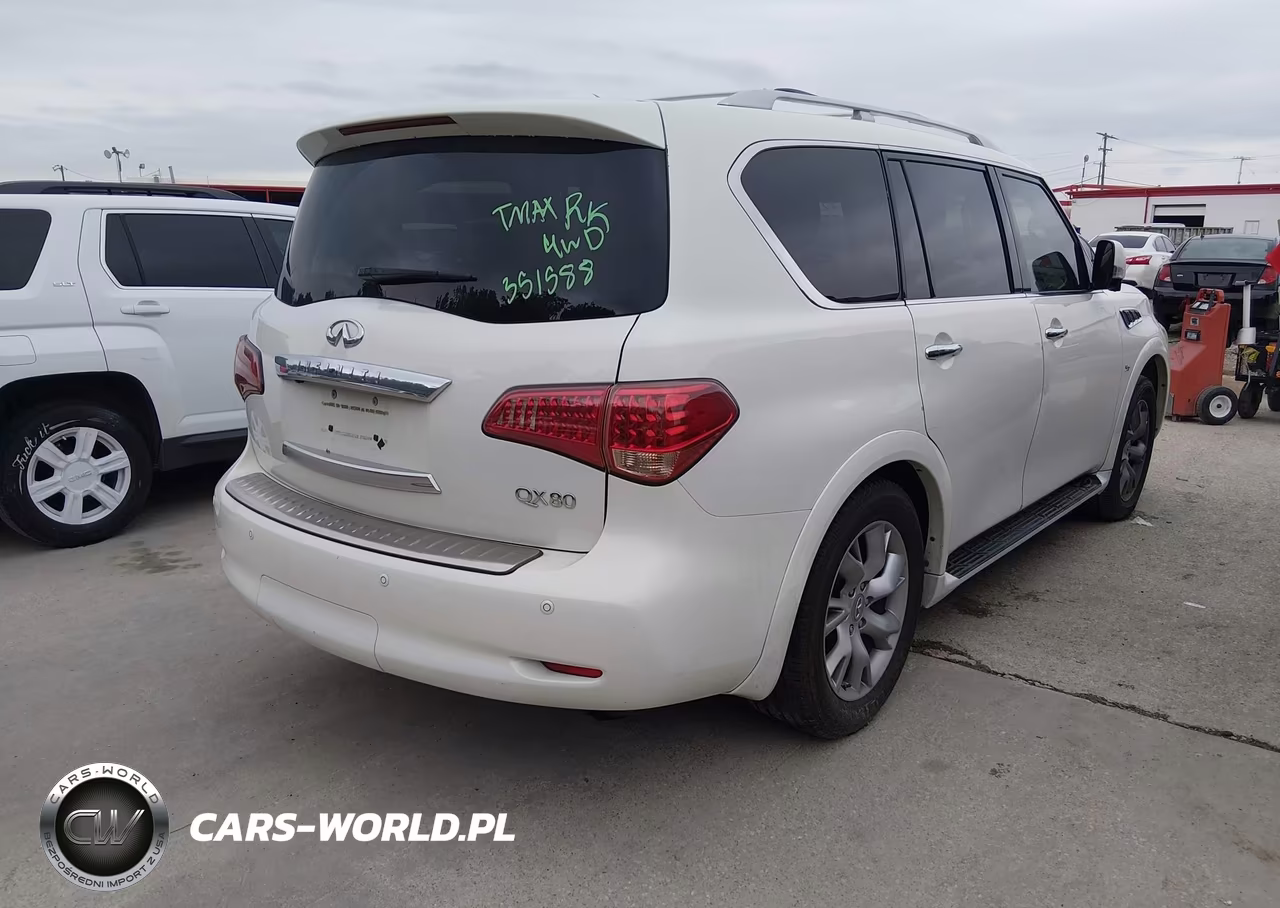 2014 Infiniti Qx80 VIN:JN8AZ2NC4E9351588 - 4