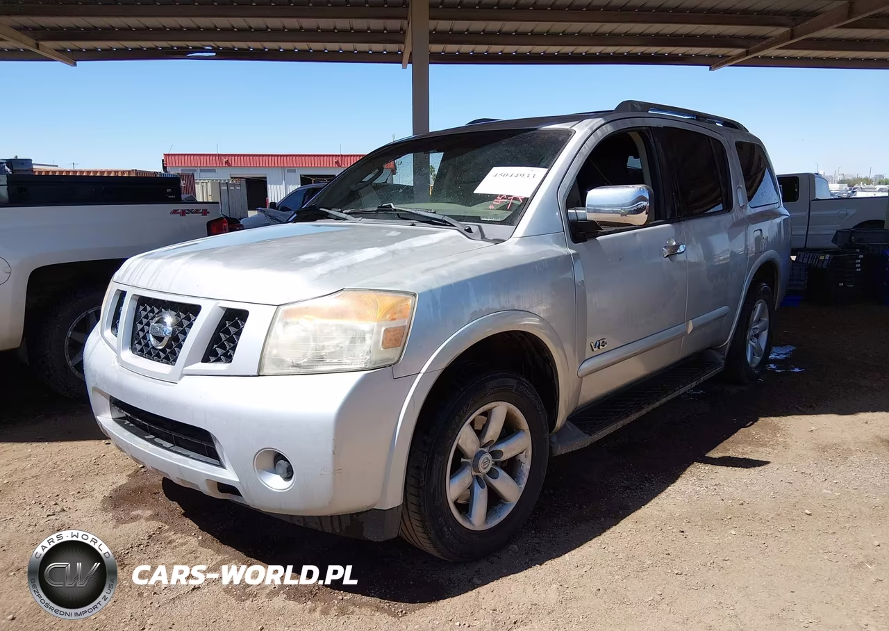 2008 Nissan Armada Se VIN:5N1AA08D58N605229 - 2