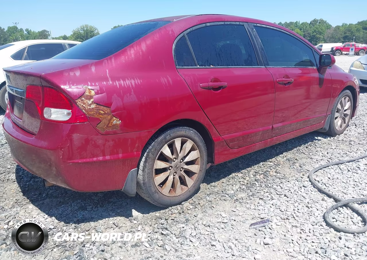 2010 Honda Civic Ex-L VIN:2HGFA1F90AH525660 - 4