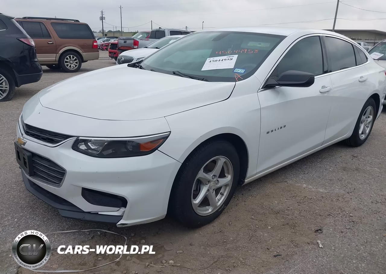 2017 Chevrolet Malibu Ls VIN:1G1ZB5ST3HF124142 - 2
