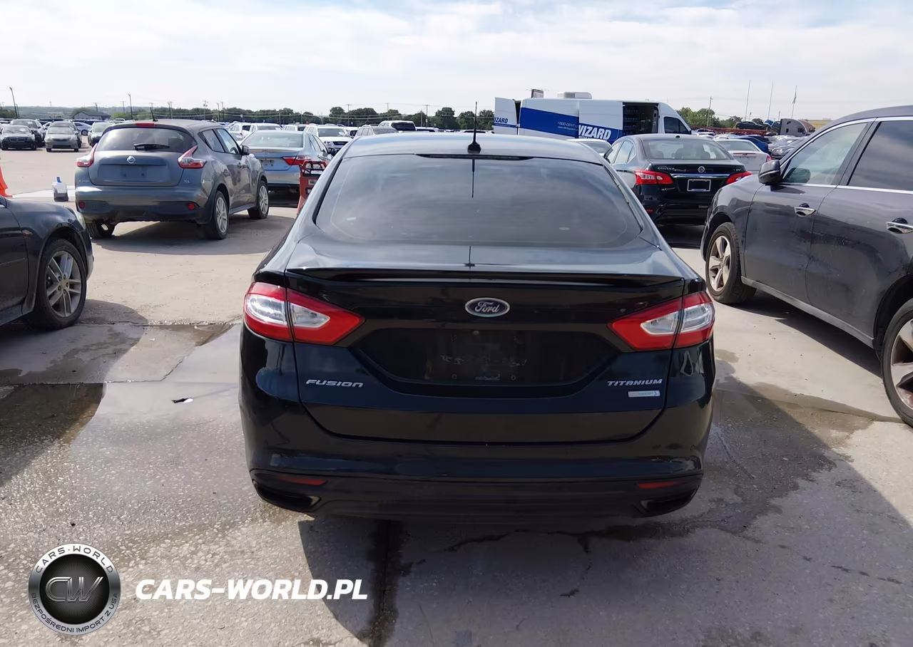 2016 Ford Fusion Titanium VIN:3FA6P0K91GR400893 - 16