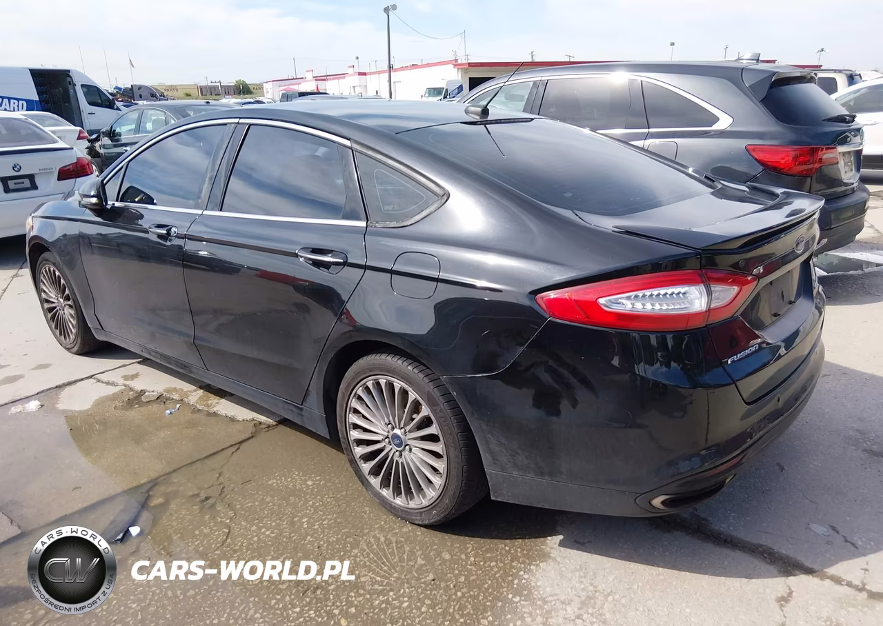 2016 Ford Fusion Titanium VIN:3FA6P0K91GR400893 - 3