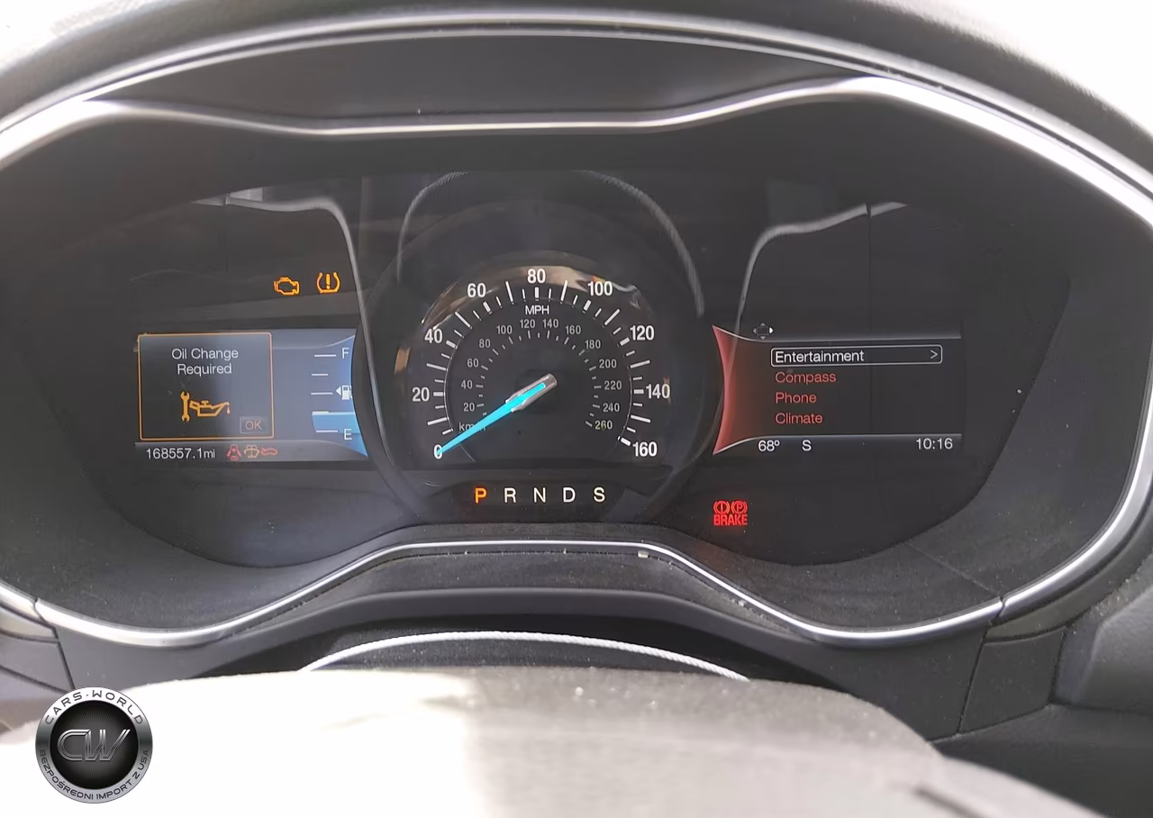 2016 Ford Fusion Titanium VIN:3FA6P0K91GR400893 - 7