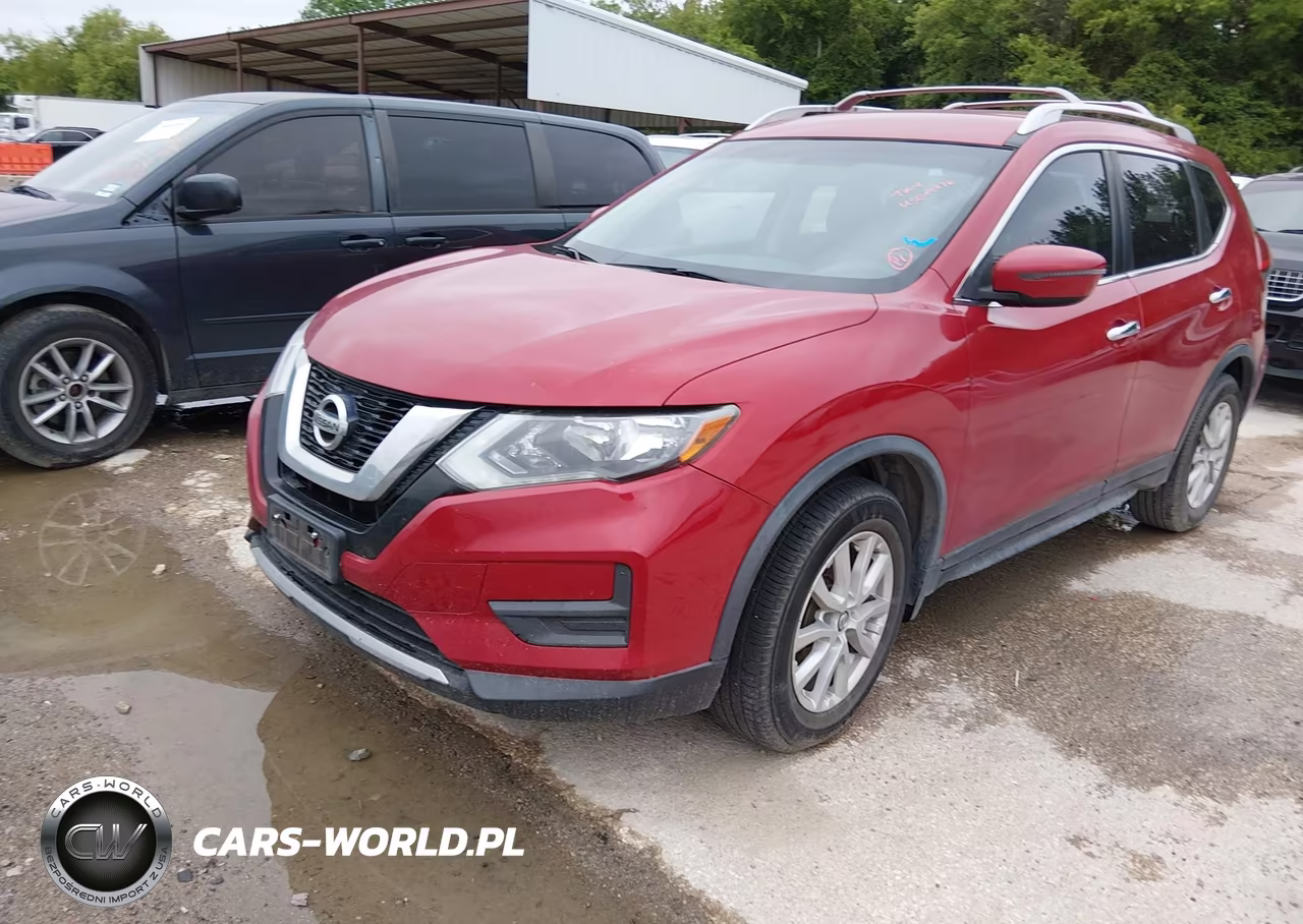 2017 Nissan Rogue Sv VIN:JN8AT2MT1HW392429 - 2