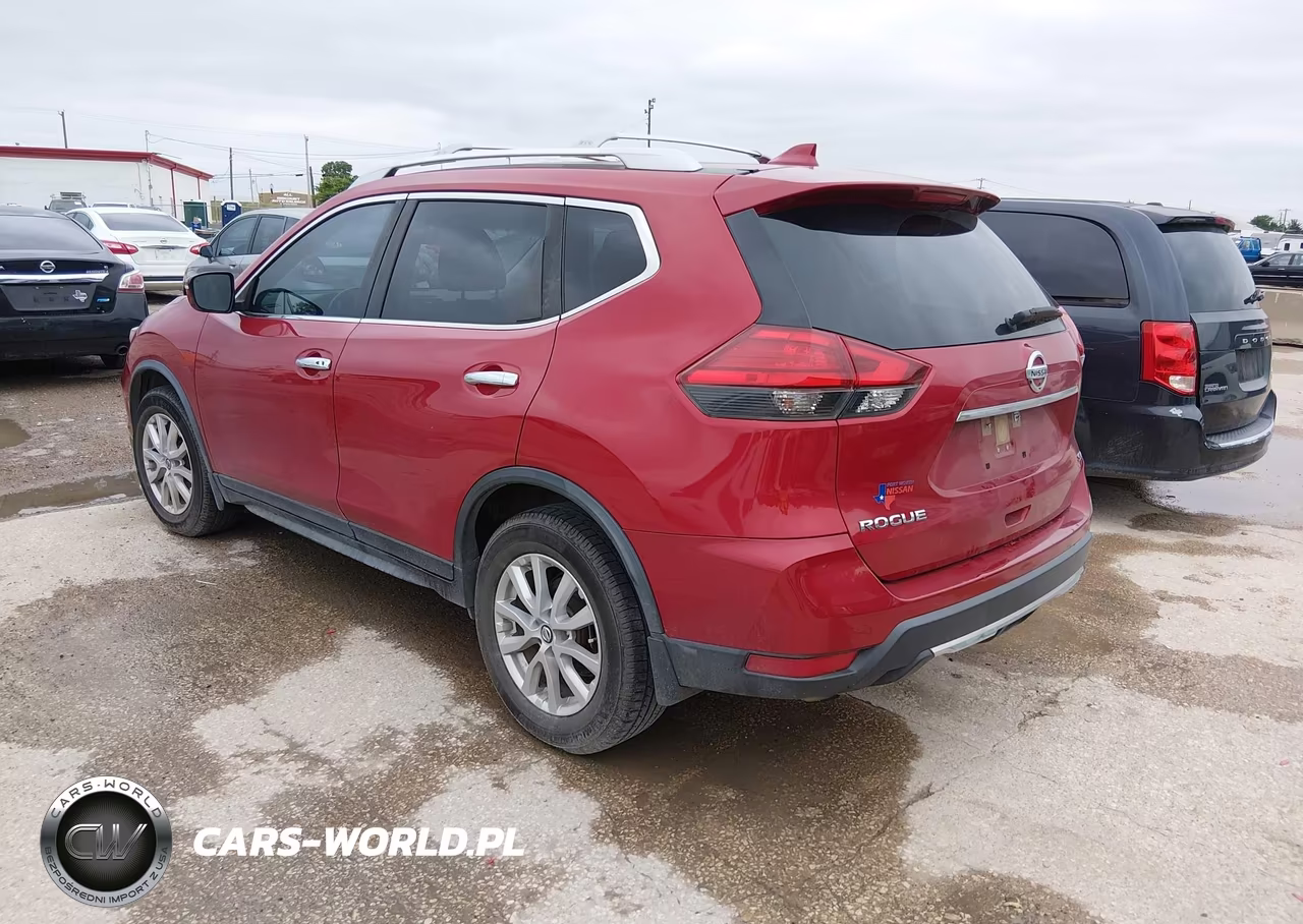 2017 Nissan Rogue Sv VIN:JN8AT2MT1HW392429 - 3