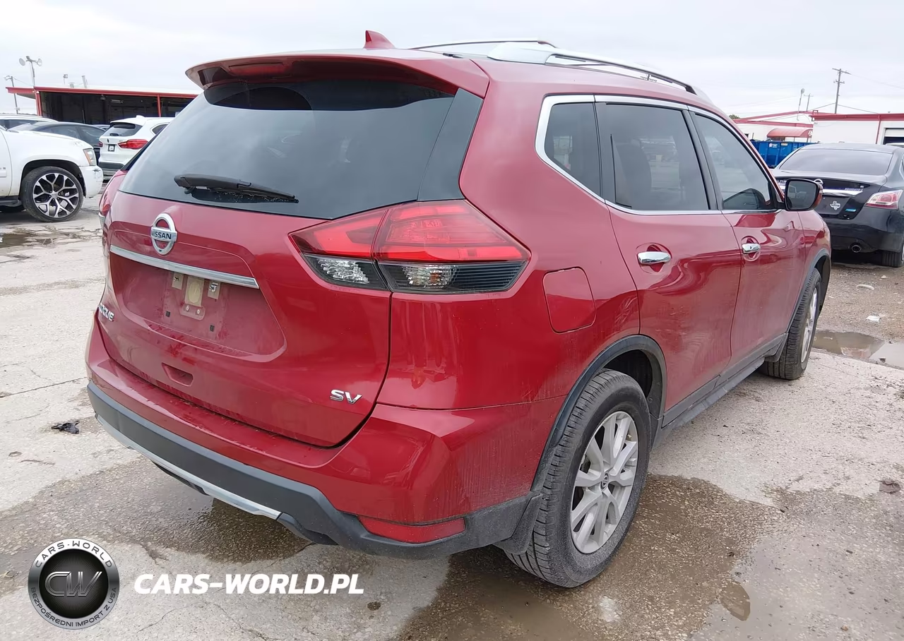 2017 Nissan Rogue Sv VIN:JN8AT2MT1HW392429 - 4
