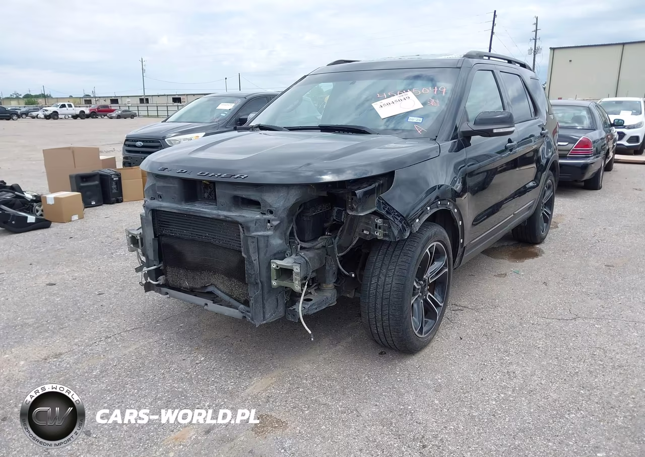 2015 Ford Explorer Sport VIN:1FM5K8GT4FGA53889 - 2