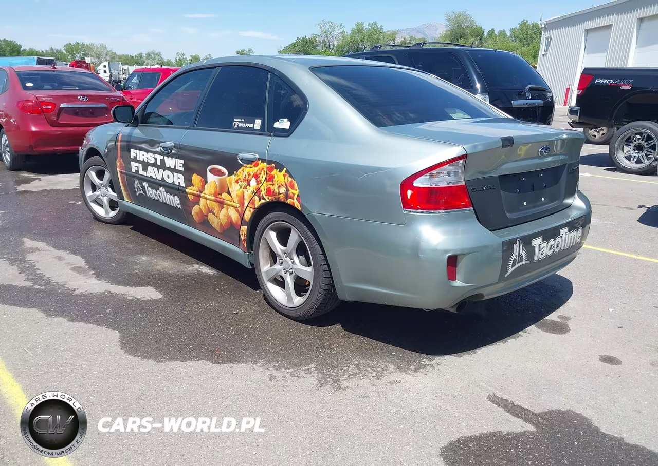 2009 Subaru Legacy 2.5I VIN:4S3BL616X96219726 - 3
