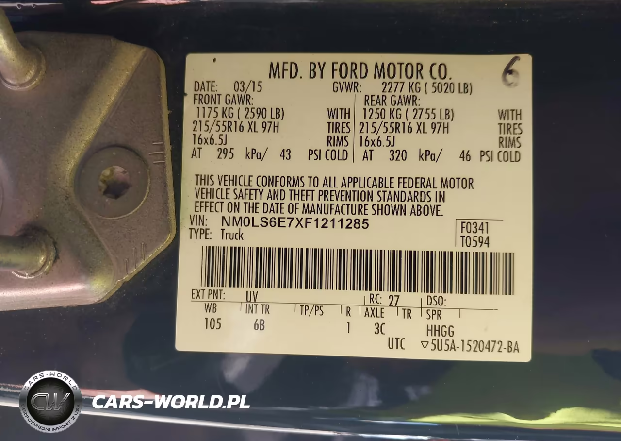 2015 Ford Transit Connect Xl VIN:NM0LS6E7XF1211285 - 9