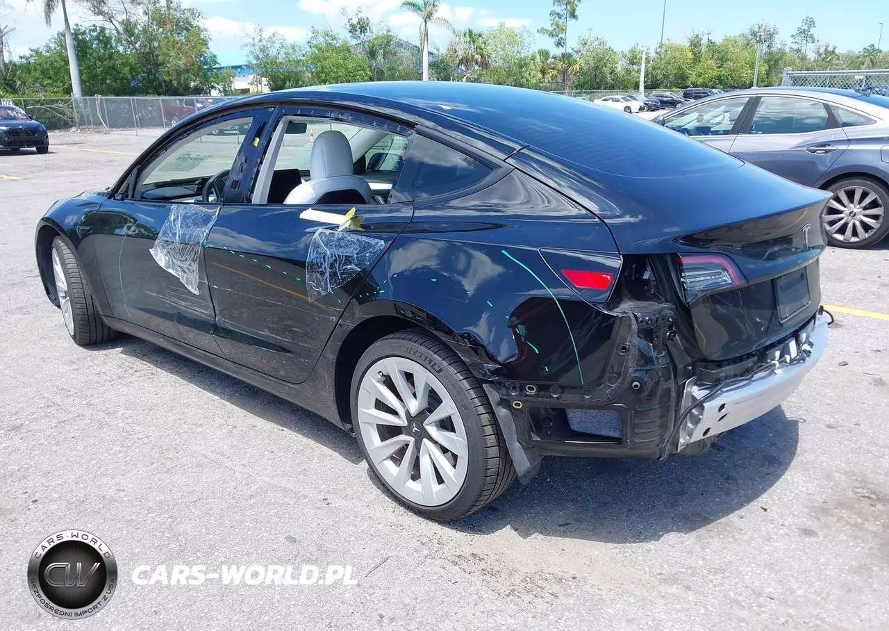 2022 Tesla Model 3 Long Range Dual Motor All-Wheel Drive VIN:5YJ3E1EB1NF154188 - 3