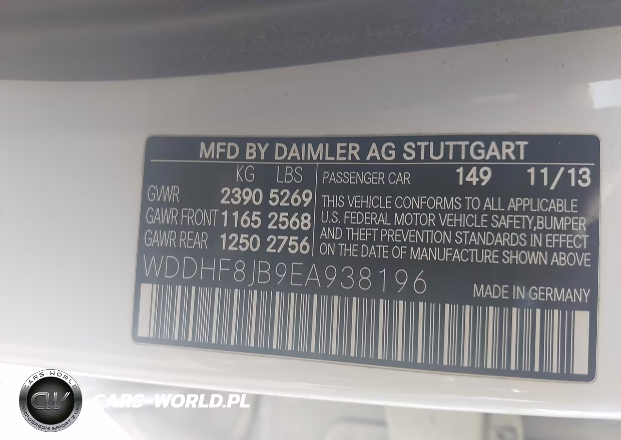 2014 Mercedes-Benz E 350 4Matic VIN:WDDHF8JB9EA938196 - 9