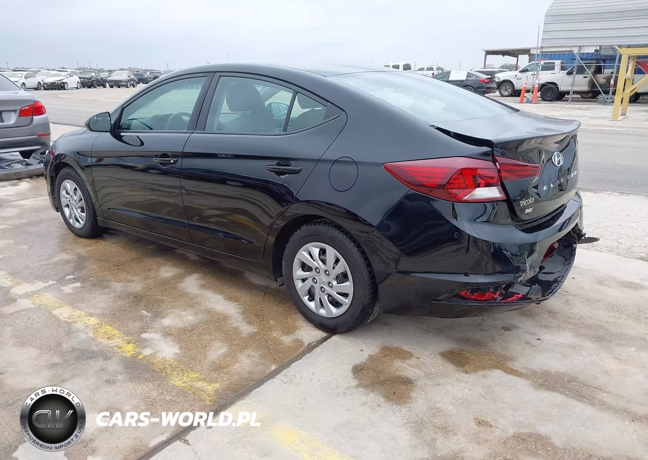 2019 Hyundai Elantra Se VIN:KMHD74LFXKU757791 - 3
