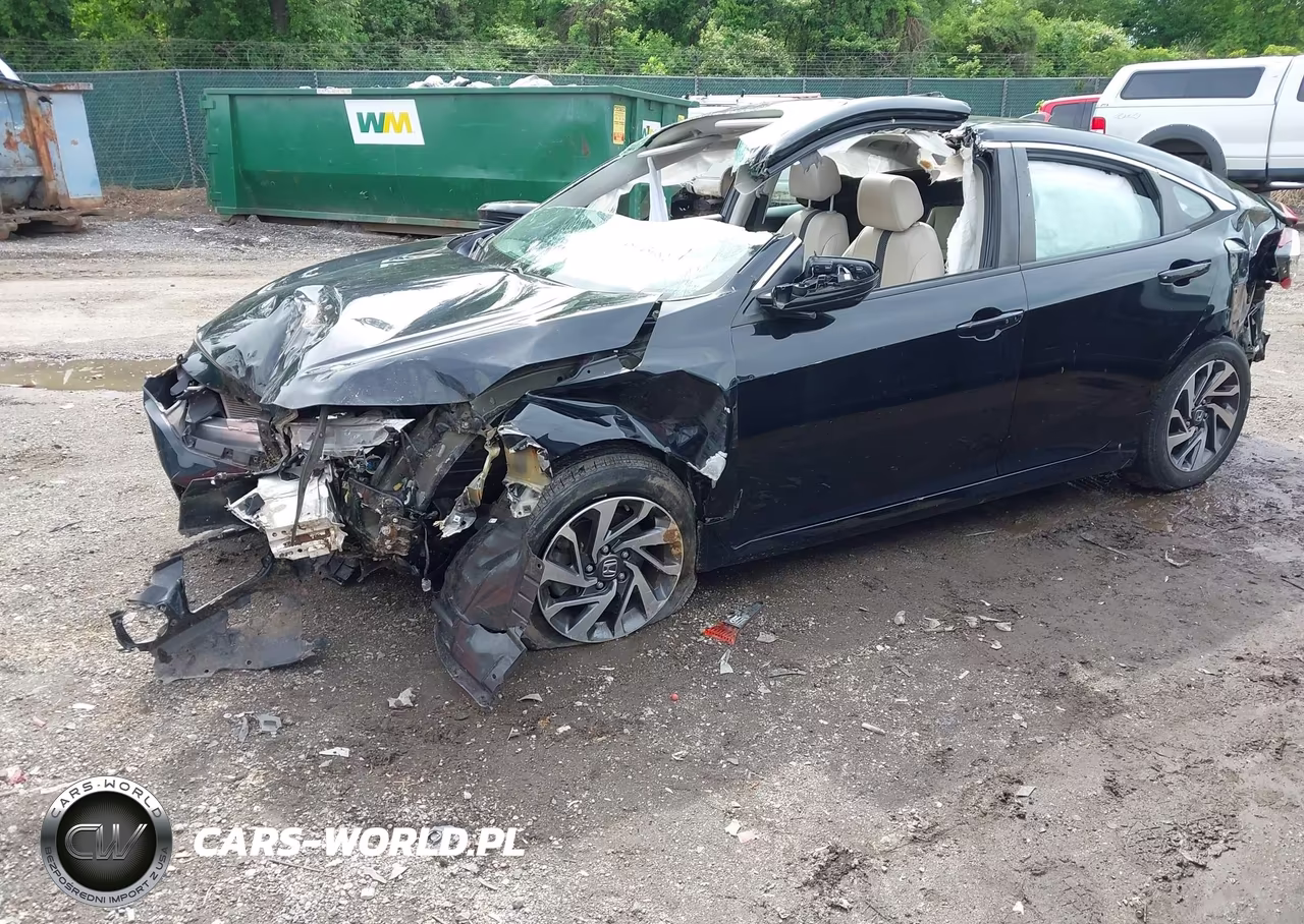 2018 Honda Civic Ex VIN:2HGFC2F73JH563253 - 2
