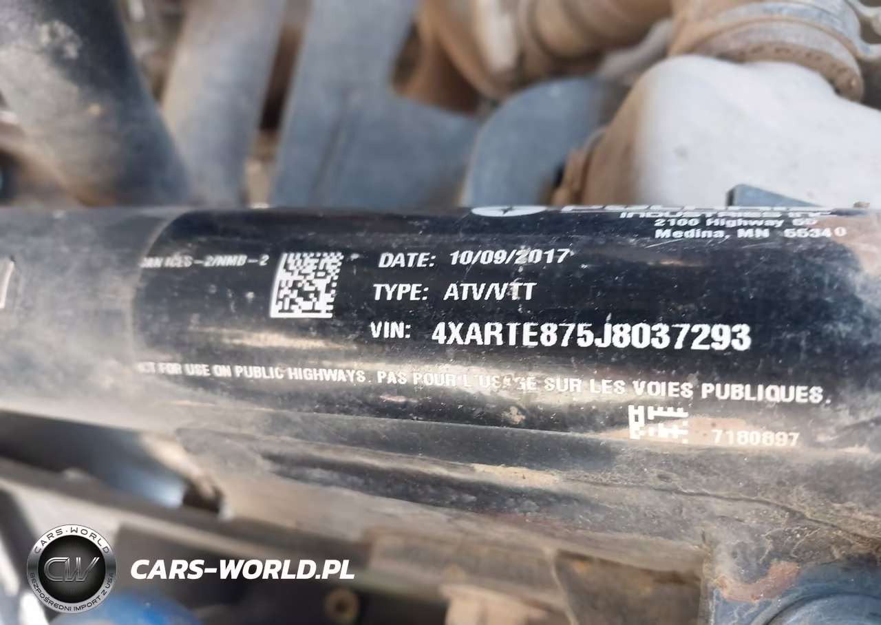 2018 Polaris Ranger Xp 900 Eps VIN:4XARTE875J8037293 - 10