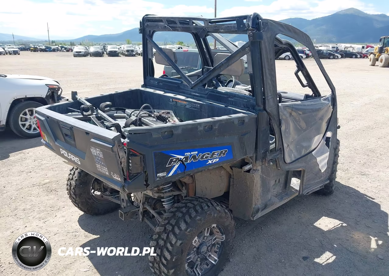 2018 Polaris Ranger Xp 900 Eps VIN:4XARTE875J8037293 - 4