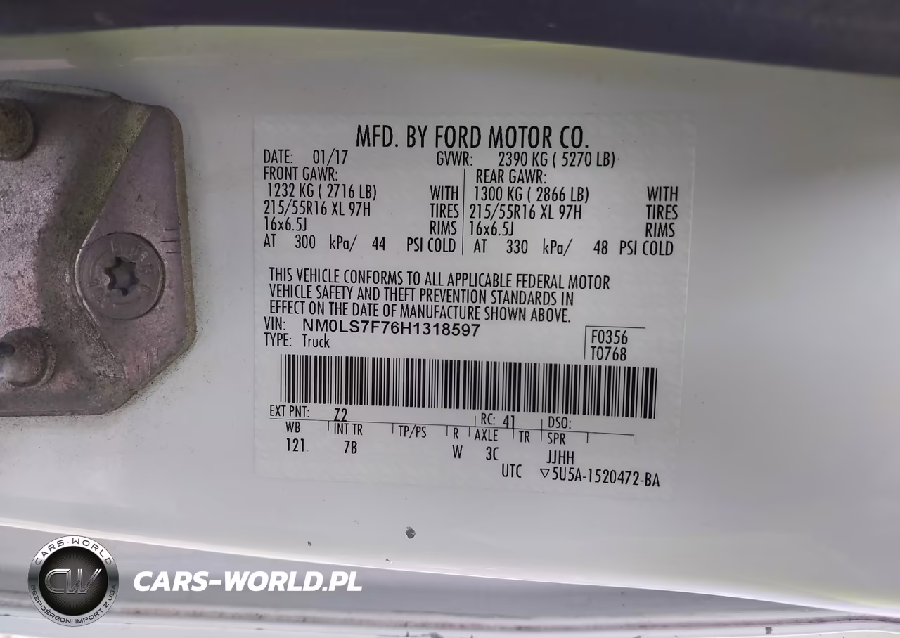 2017 Ford Transit Connect Xlt VIN:NM0LS7F76H1318597 - 9
