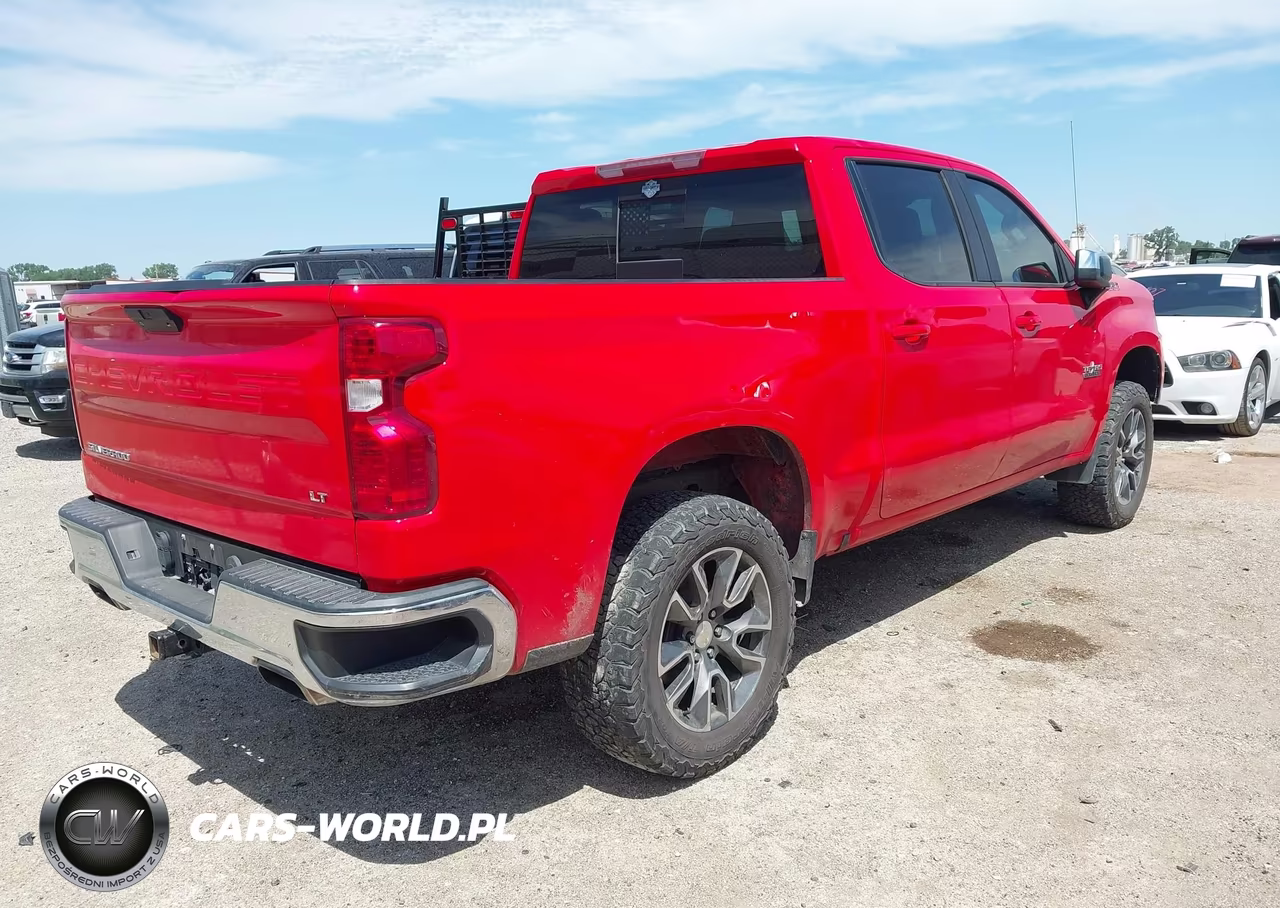 2020 Chevrolet Silverado 1500 4Wd Short Bed Lt VIN:3GCUYDED7LG236948 - 4