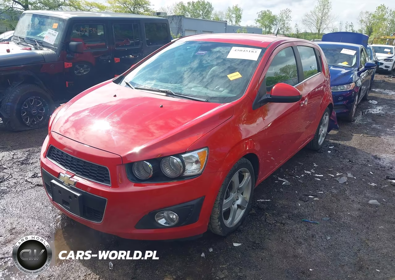 2012 Chevrolet Sonic 2Lz VIN:1G1JE6SB8C4162214 - 2