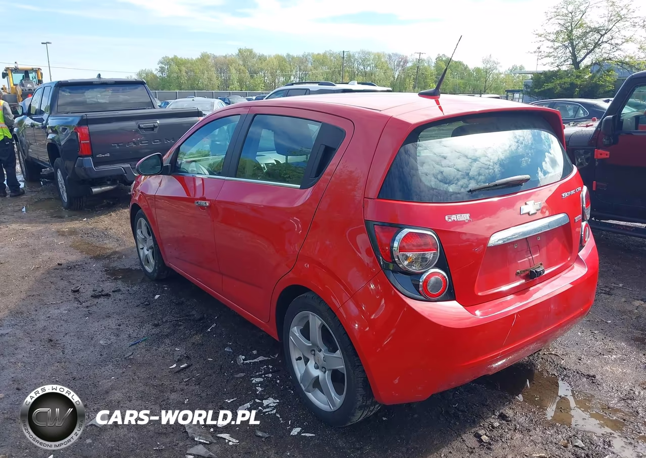 2012 Chevrolet Sonic 2Lz VIN:1G1JE6SB8C4162214 - 3