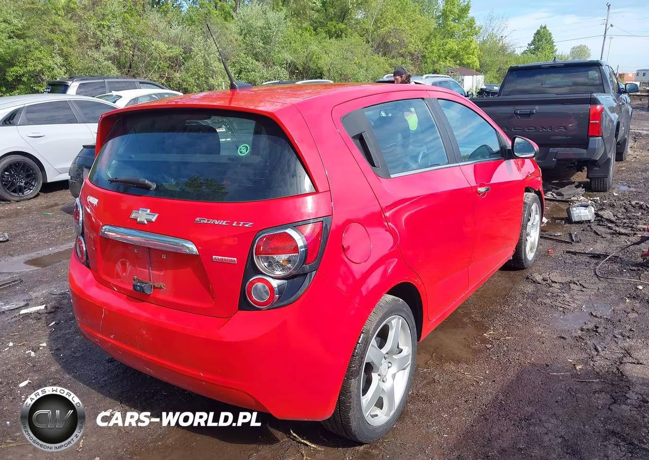 2012 Chevrolet Sonic 2Lz VIN:1G1JE6SB8C4162214 - 4