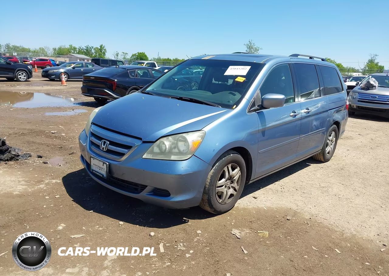 2006 Honda Odyssey Ex-L VIN:5FNRL38676B105038 - 2