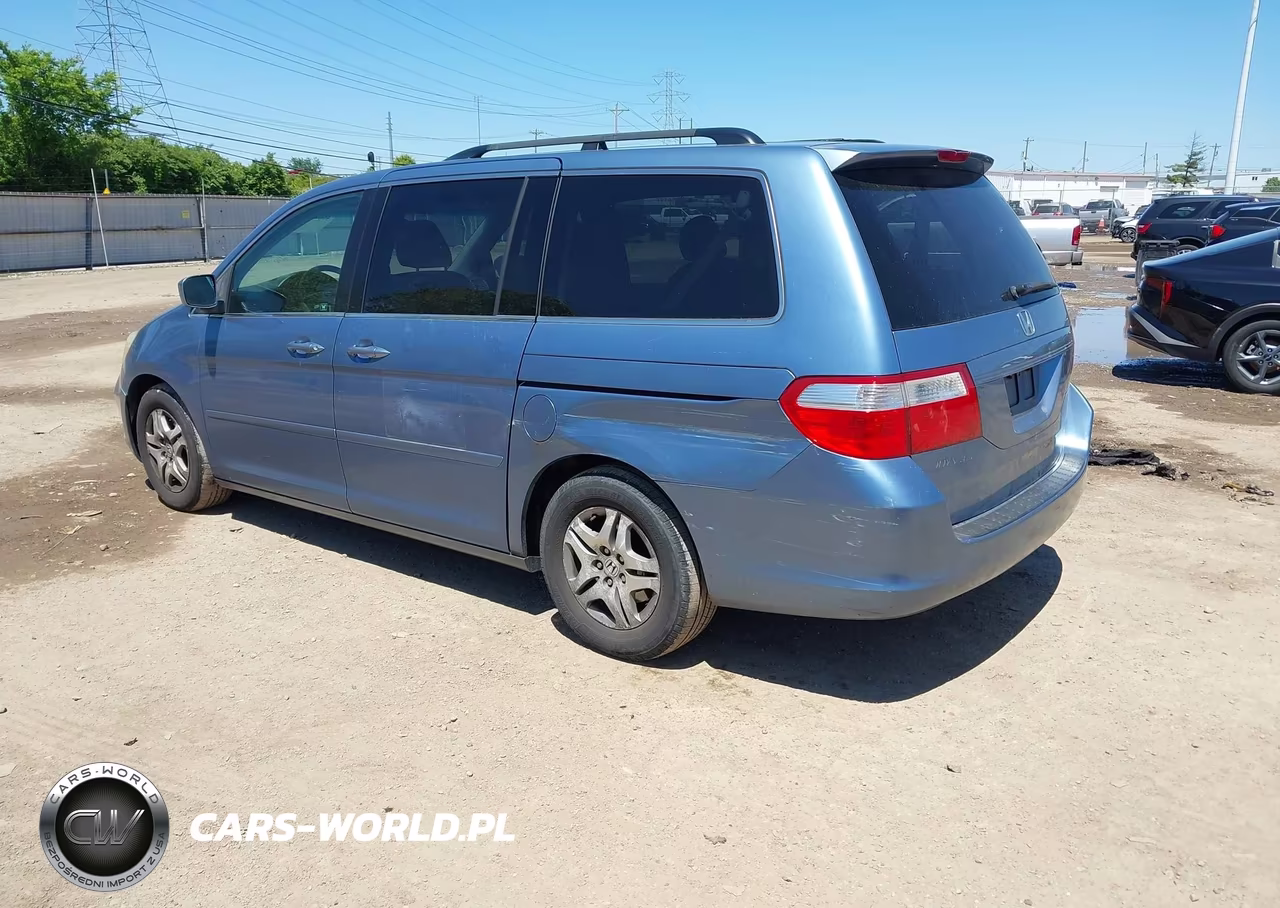 2006 Honda Odyssey Ex-L VIN:5FNRL38676B105038 - 3