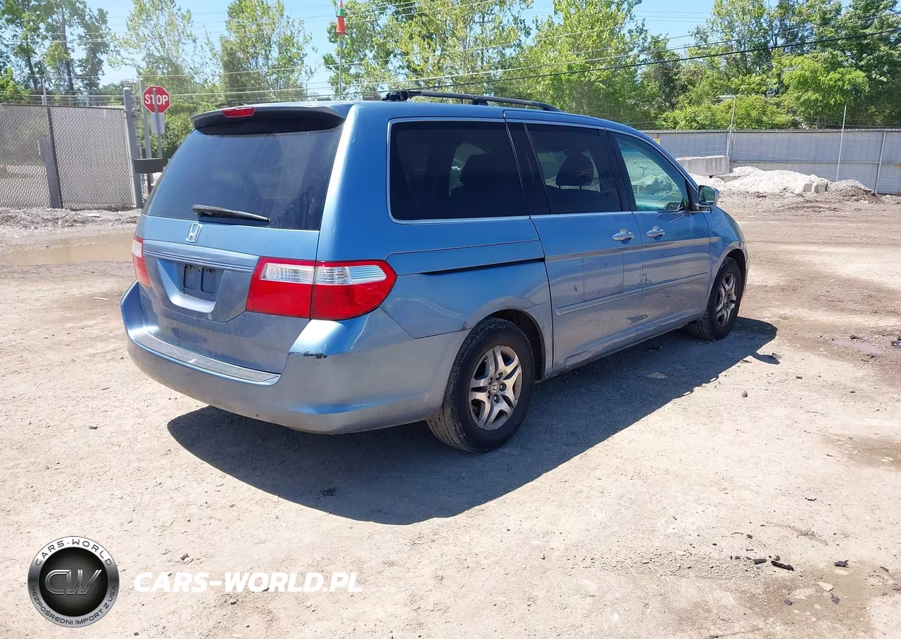 2006 Honda Odyssey Ex-L VIN:5FNRL38676B105038 - 4