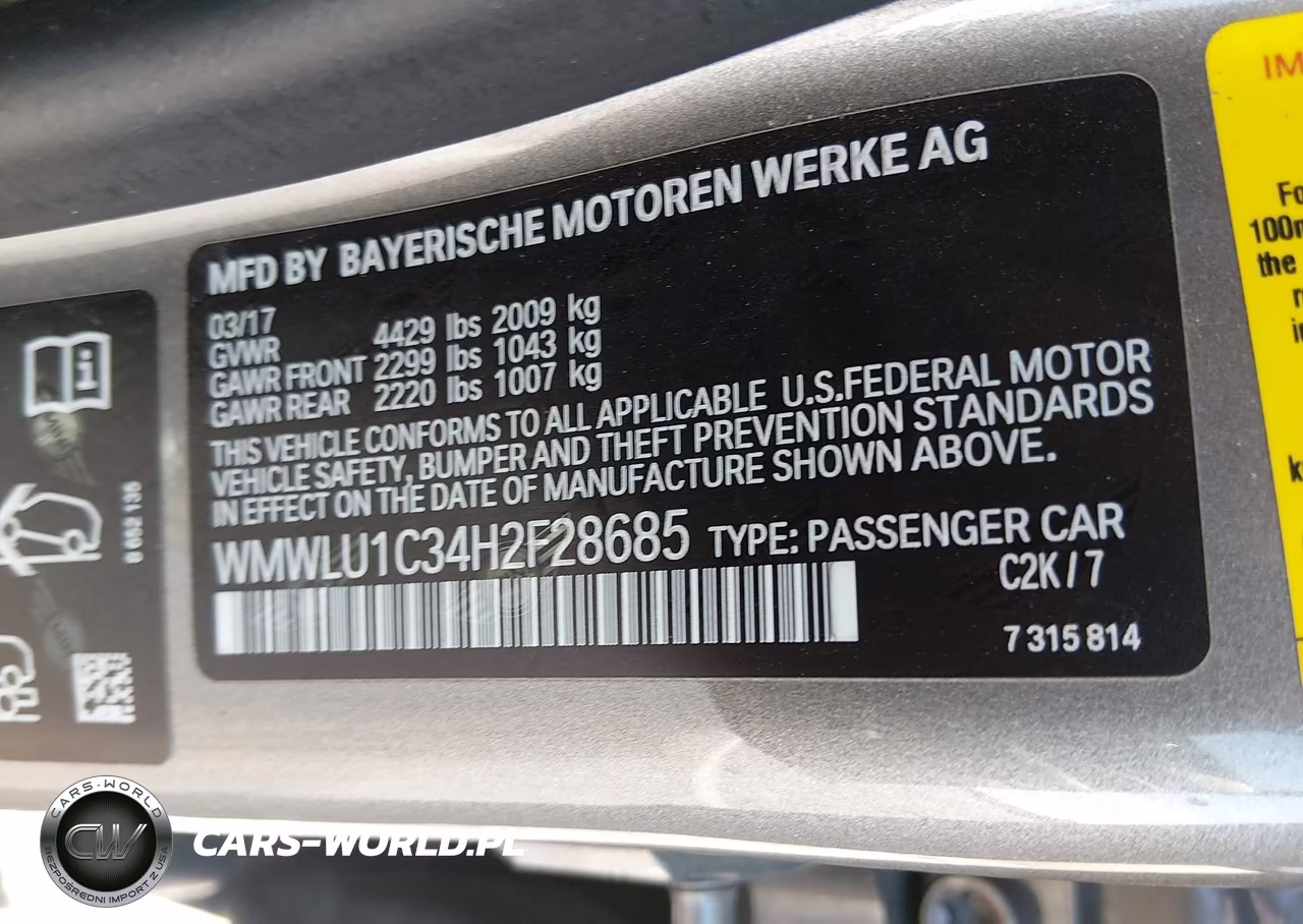 2017 Mini Clubman Cooper VIN:WMWLU1C34H2F28685 - 9
