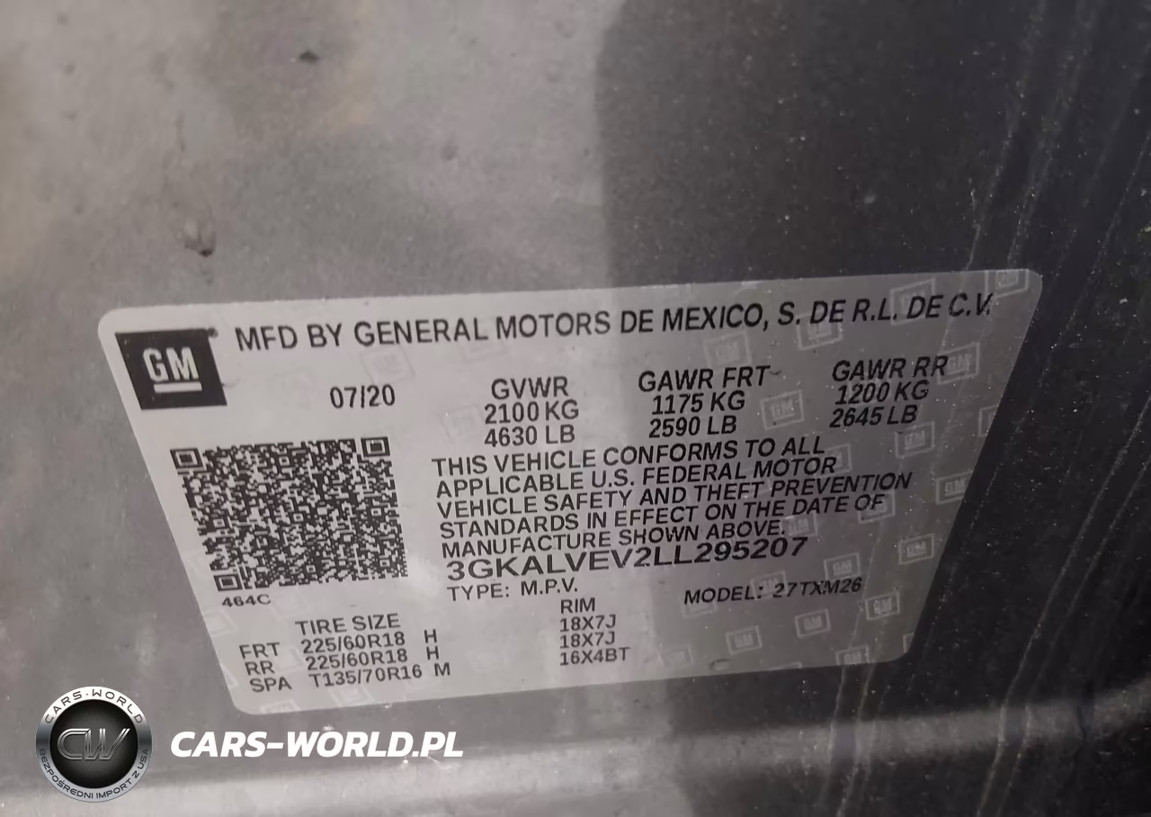 2020 GMC Terrain Awd Slt VIN:3GKALVEV2LL295207 - 9