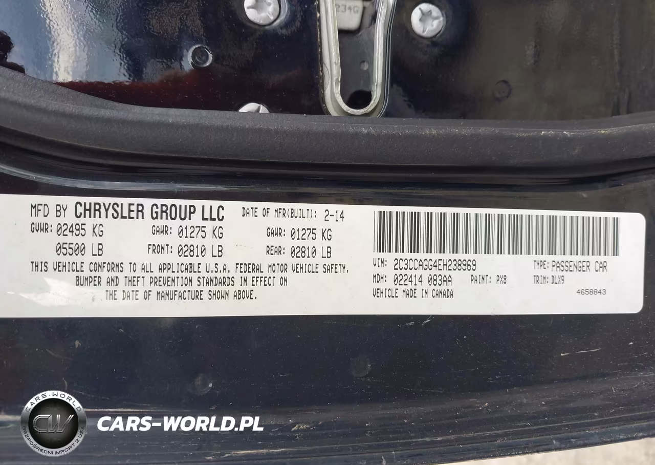 2014 Chrysler 300 300S VIN:2C3CCAGG4EH238969 - 9