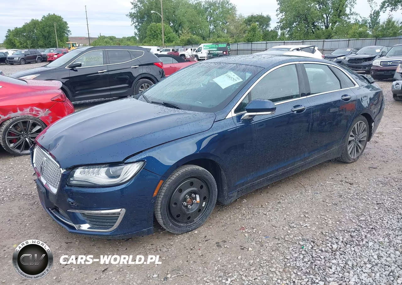2017 Lincoln Mkz Reserve VIN:3LN6L5F9XHR649820 - 2