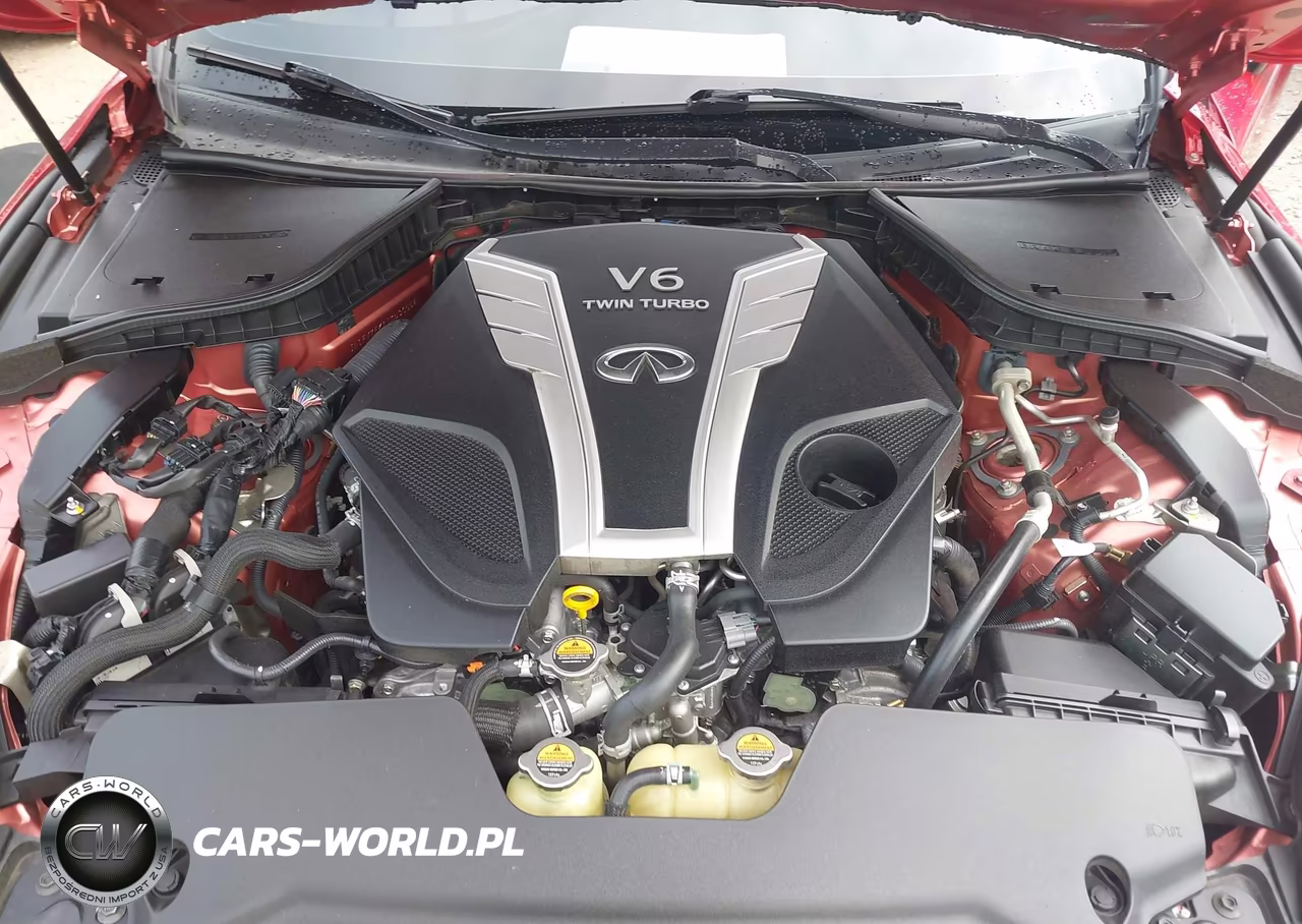 2018 Infiniti Q60 3.0T Red Sport 400 VIN:JN1FV7EK1JM530554 - 10