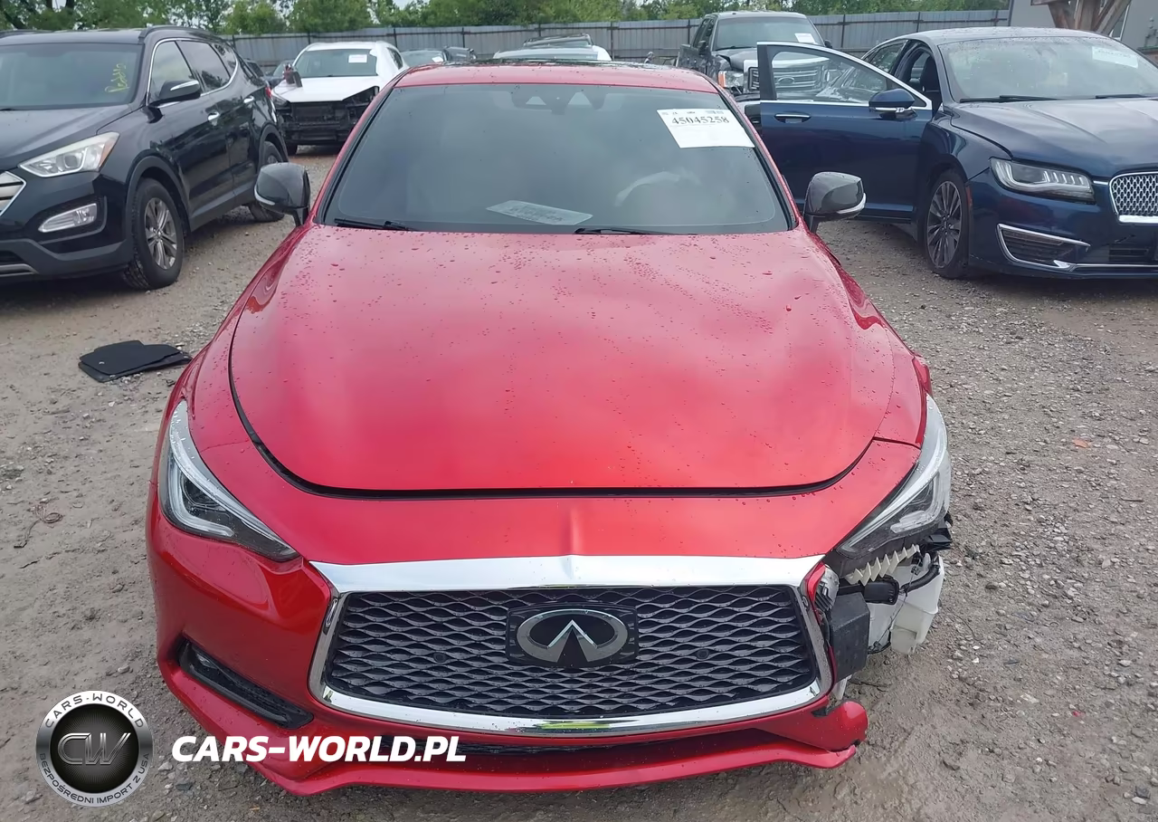 2018 Infiniti Q60 3.0T Red Sport 400 VIN:JN1FV7EK1JM530554 - 12