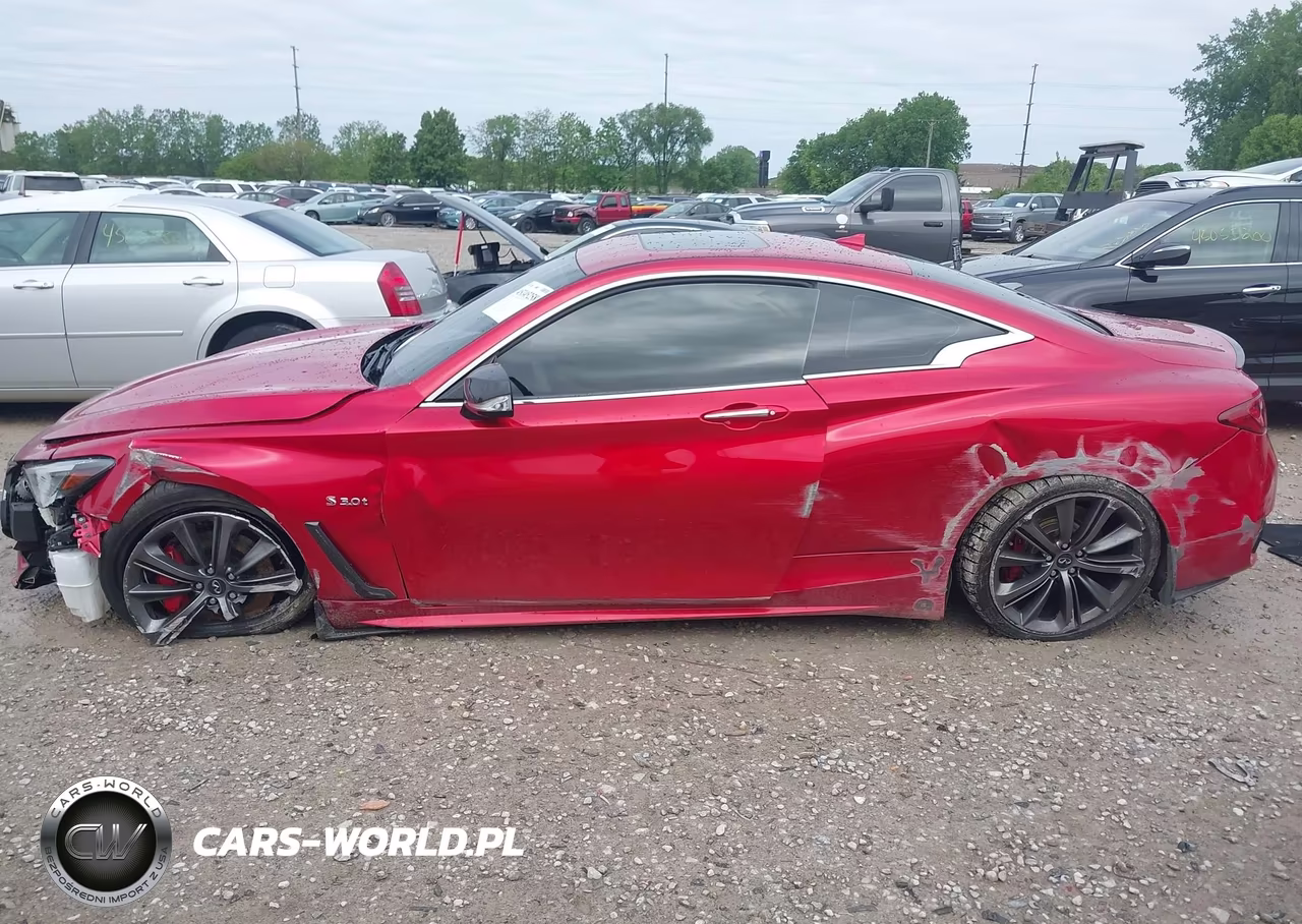 2018 Infiniti Q60 3.0T Red Sport 400 VIN:JN1FV7EK1JM530554 - 14
