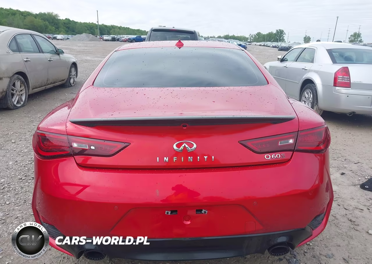 2018 Infiniti Q60 3.0T Red Sport 400 VIN:JN1FV7EK1JM530554 - 16