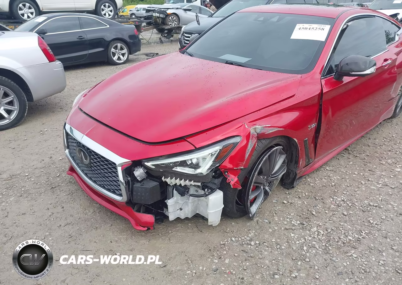2018 Infiniti Q60 3.0T Red Sport 400 VIN:JN1FV7EK1JM530554 - 6