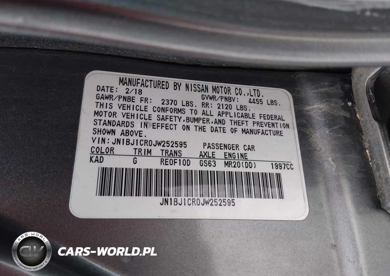 2018 Nissan Rogue Sport Sv VIN:JN1BJ1CR0JW252595 - 9