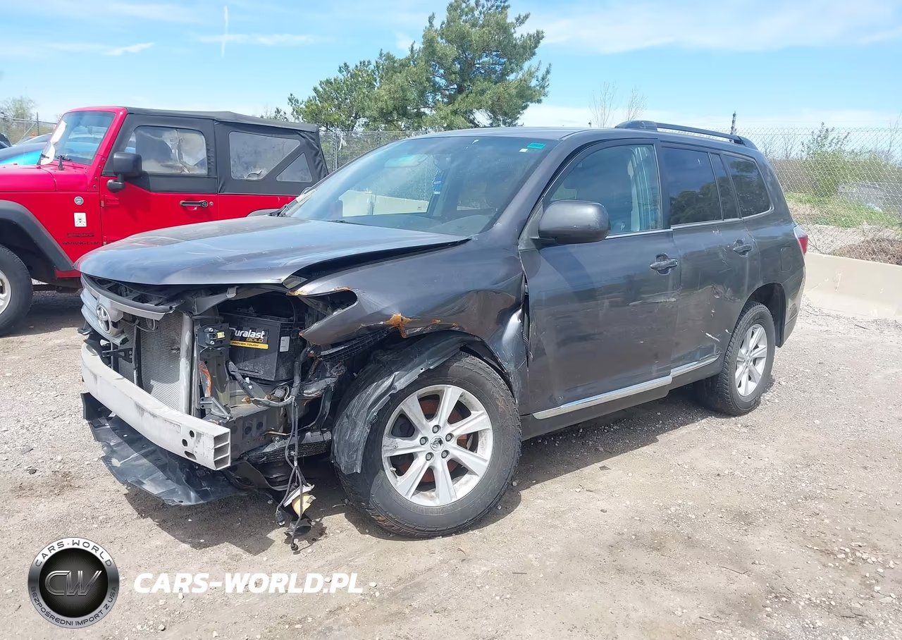 2013 Toyota Highlander Se V6 VIN:5TDBK3EH4DS277661 - 2