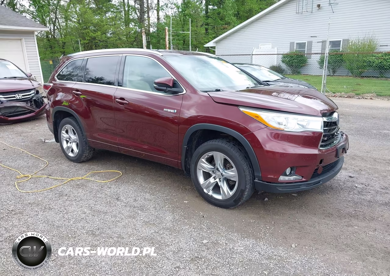 2015 Toyota Highlander Hybrid Limited Platinum V6