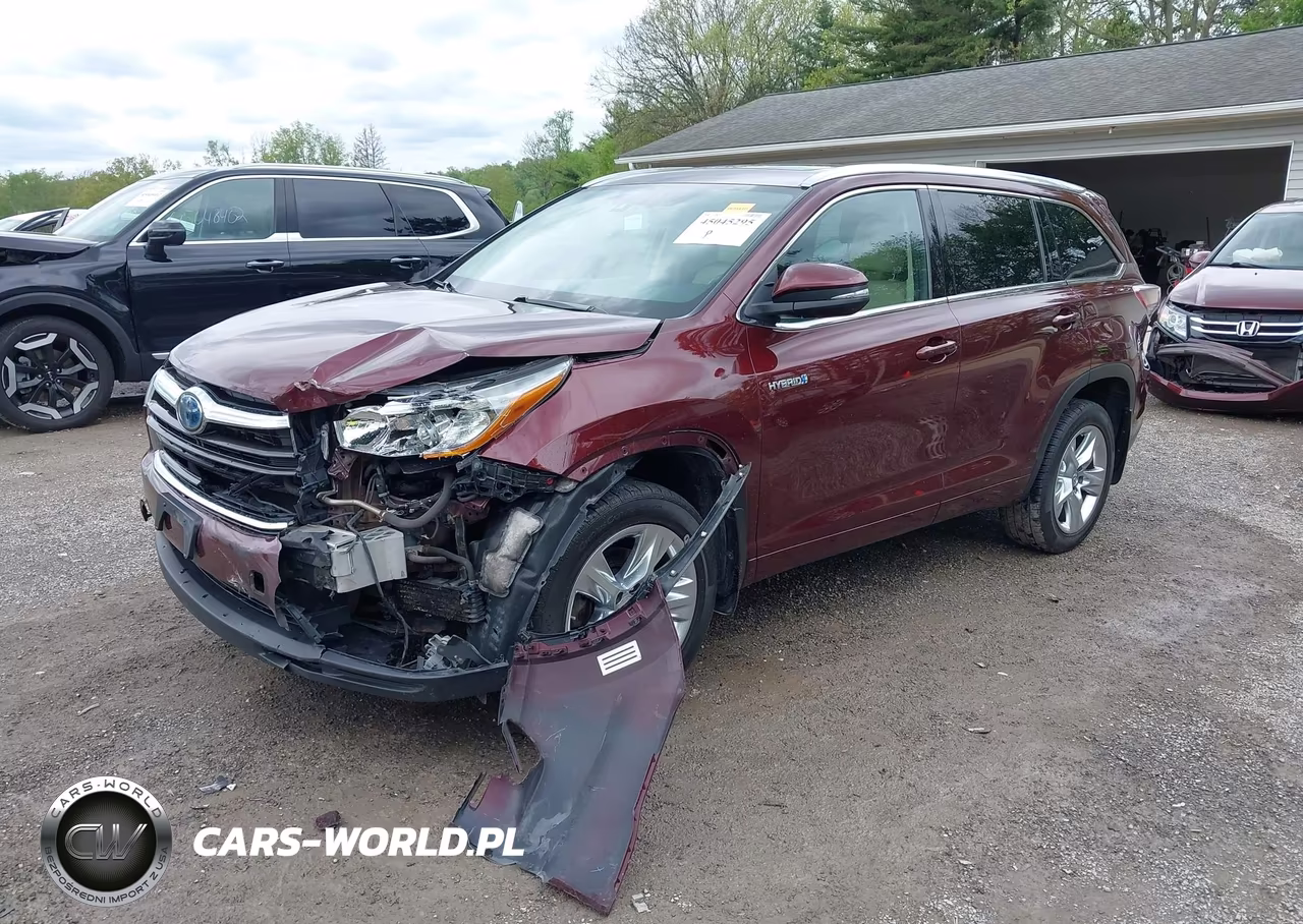 2015 Toyota Highlander Hybrid Limited Platinum V6 VIN:5TDDCRFH1FS013503 - 2