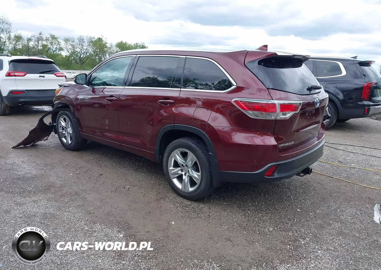 2015 Toyota Highlander Hybrid Limited Platinum V6 VIN:5TDDCRFH1FS013503 - 3