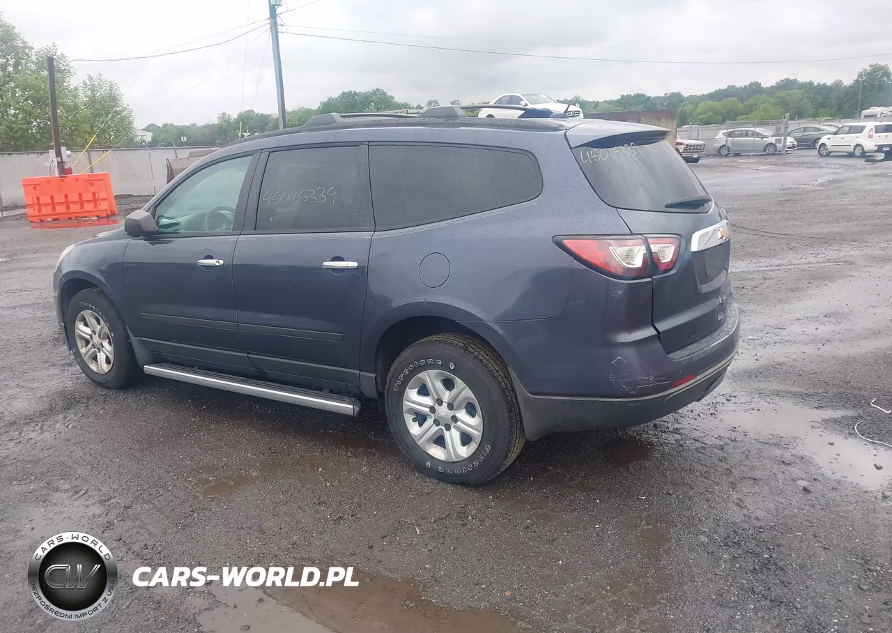 2013 Chevrolet Traverse Ls VIN:1GNKRFED2DJ120869 - 3