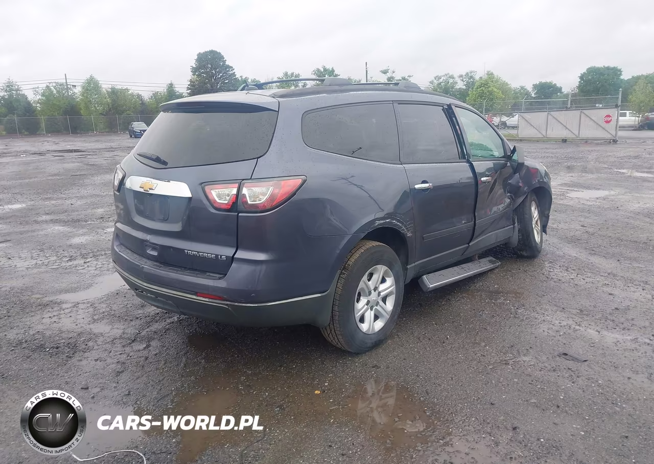 2013 Chevrolet Traverse Ls VIN:1GNKRFED2DJ120869 - 4
