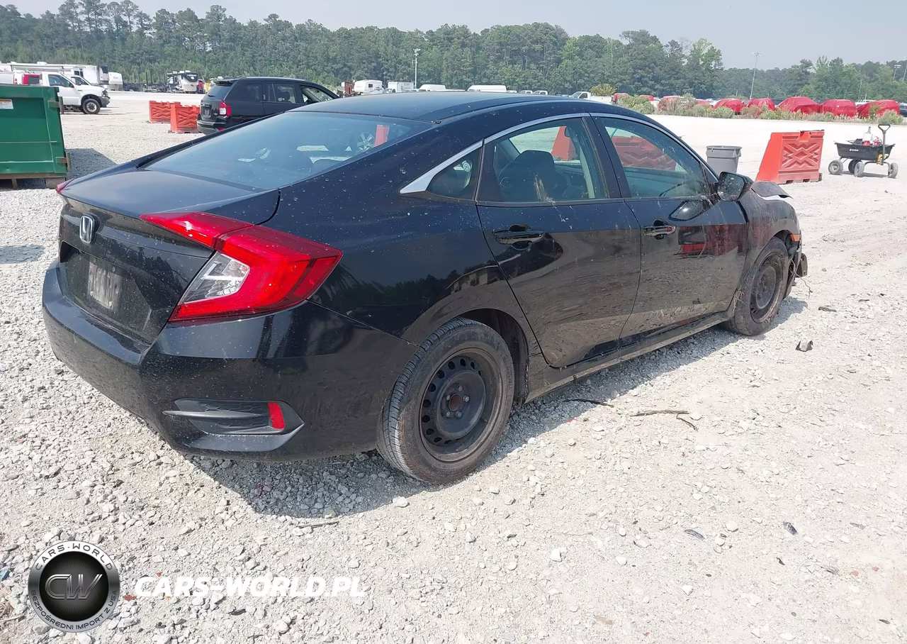 2018 Honda Civic Lx VIN:2HGFC2F56JH521433 - 4