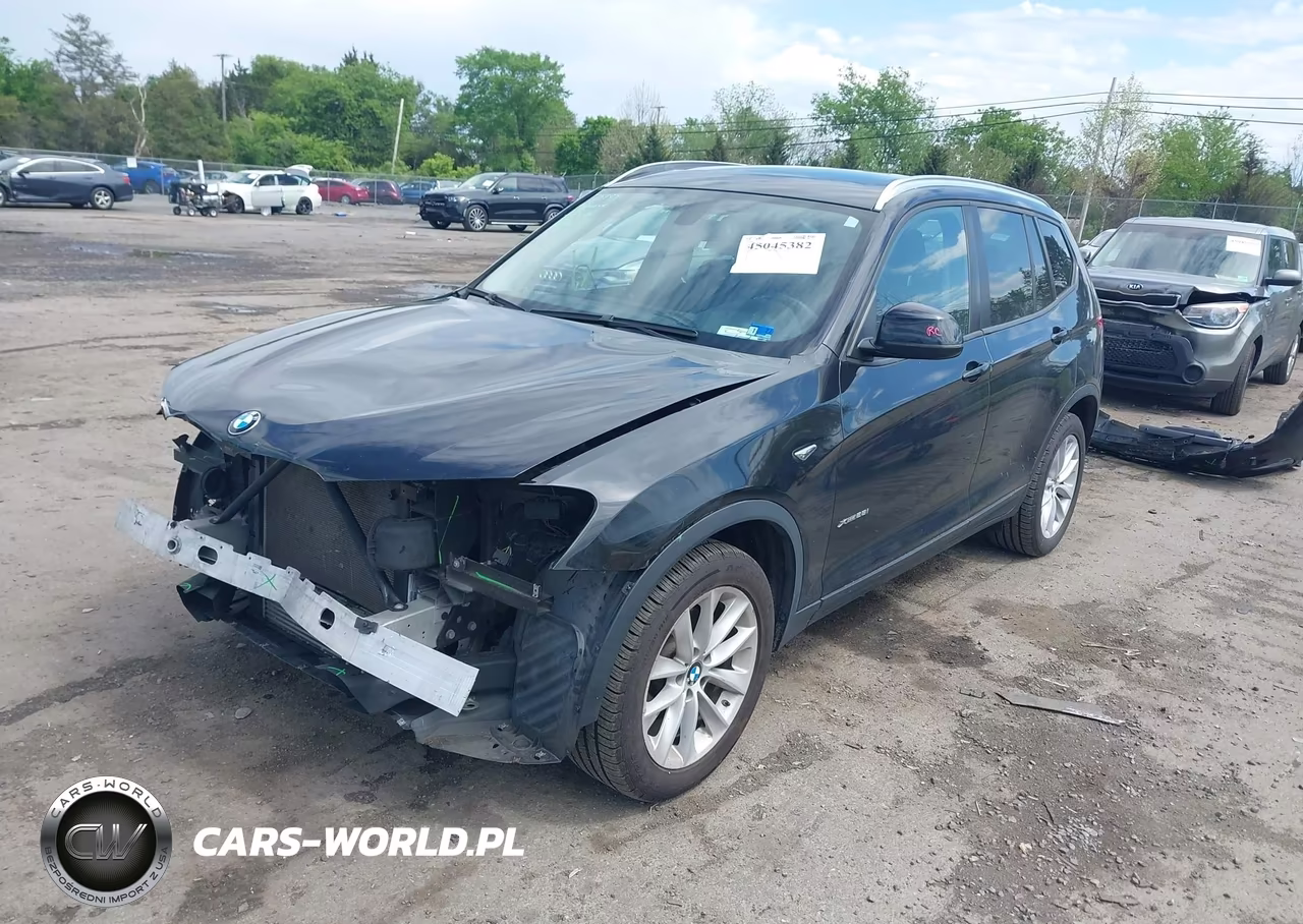 2015 BMW X3 xDrive28I VIN:5UXWX9C54F0D46838 - 2